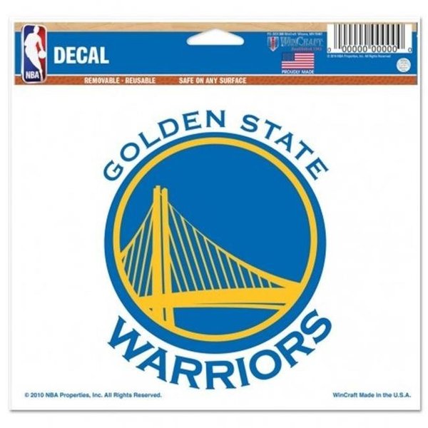 Wincraft Golden State Warriors Decal 5x6 Color 3208591383